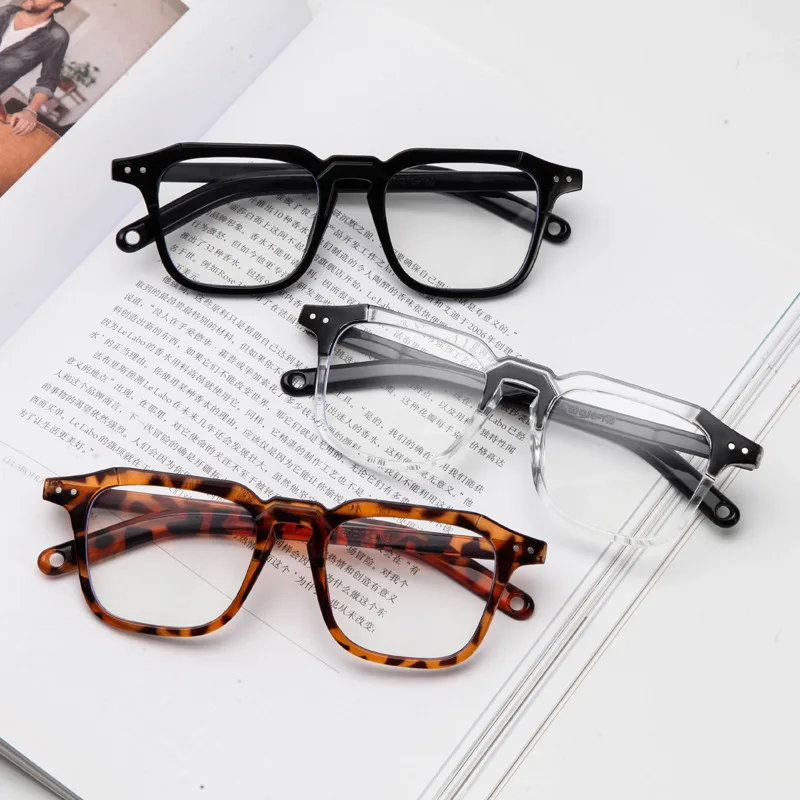 

Fashion Square Glasses Flat Glasses for Men and Women Retro Glasses Frames