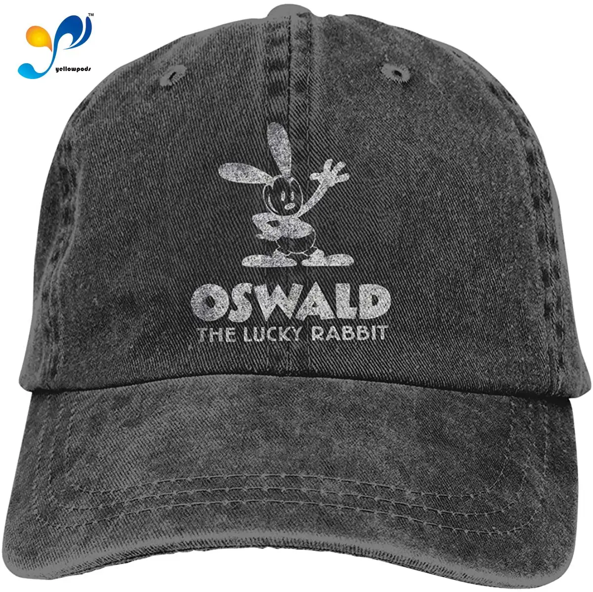 Ковбойская Кепка Oswald счастливый кролик бейсболка с принтом головной убор для