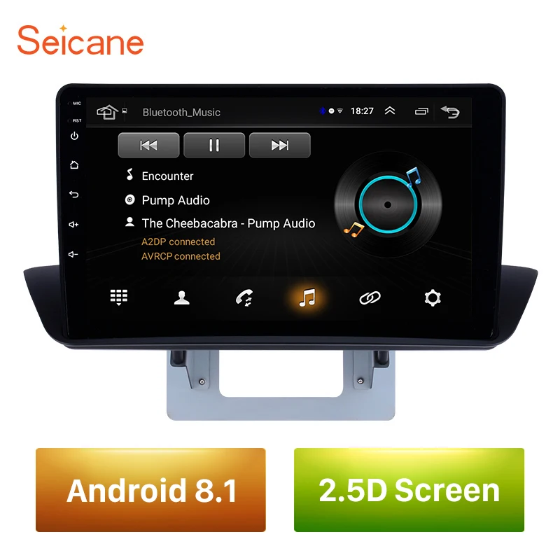 Автомобильное радио Seicane Android 8 1 9 дюймов GPS Bluetooth навигация для 2012-2018 Mazda BT-50