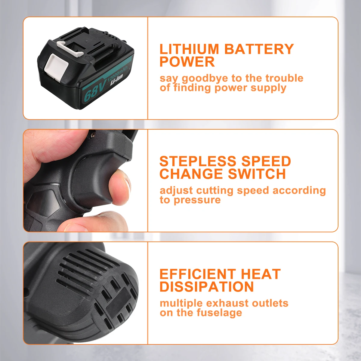 Электрическая Беспроводная мини-пила 6/4 дюйма портативная Обрезка для сада
