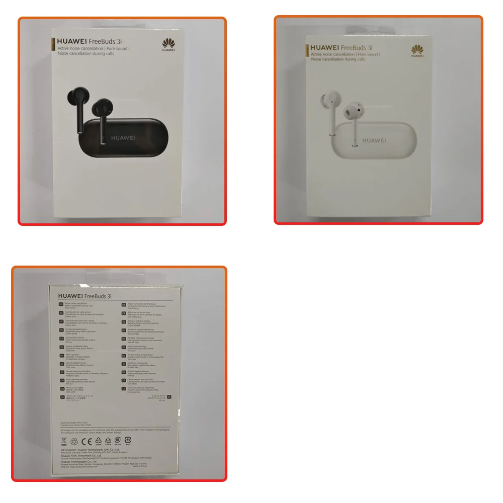 

HUAWEI FreeBuds 3i 3 i TWS Bluetooth Wireless Earphone Global Version Ultimate Noise Cancellation 3-mic System ANC For P40 Lite