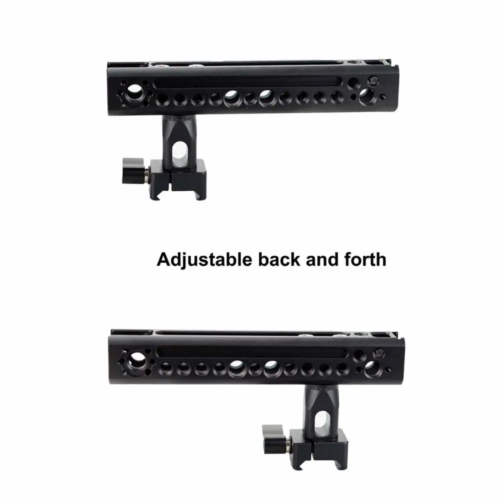 MAGICRIG Вращающаяся ручка NATO с холодным башмаком и отверстием Arri Type в качестве