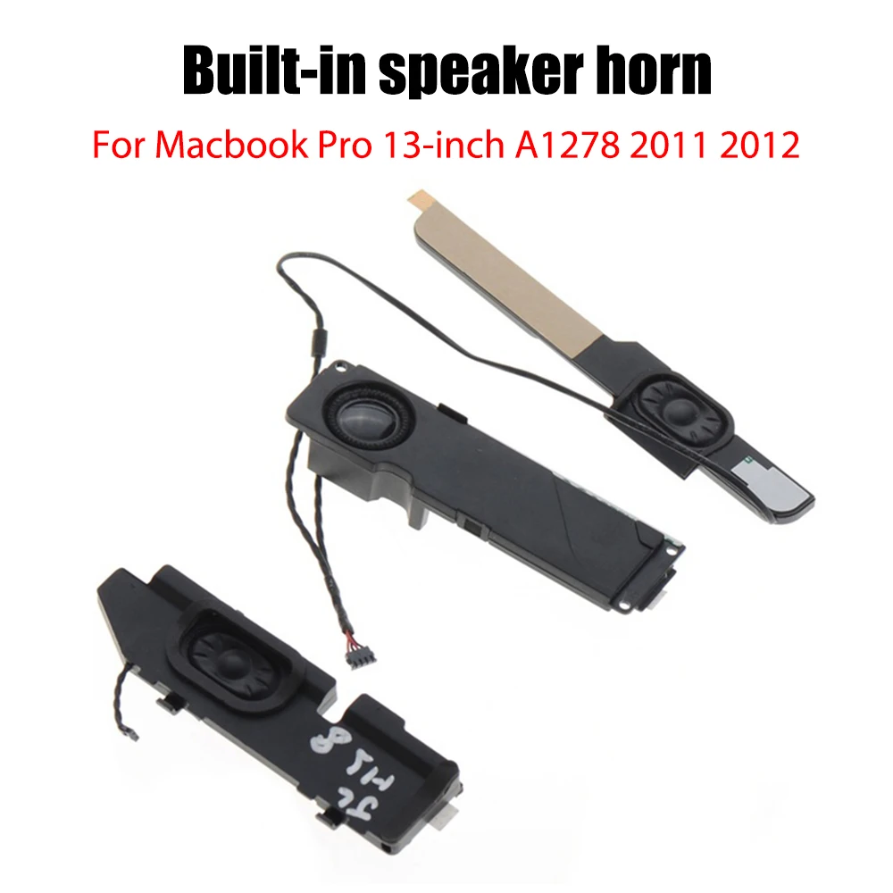 

2pcs Laptop Internal Speaker for Macbook Pro 13 Inch A1278 2011 2012 Left Right Notebook Computer Loudspeaker Replacement