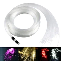 end glow pmma optic fiber cable mixed 300pcs0 75mm3m50pcs1 0mm3m for star ceiling light car sky ceiling home decoration