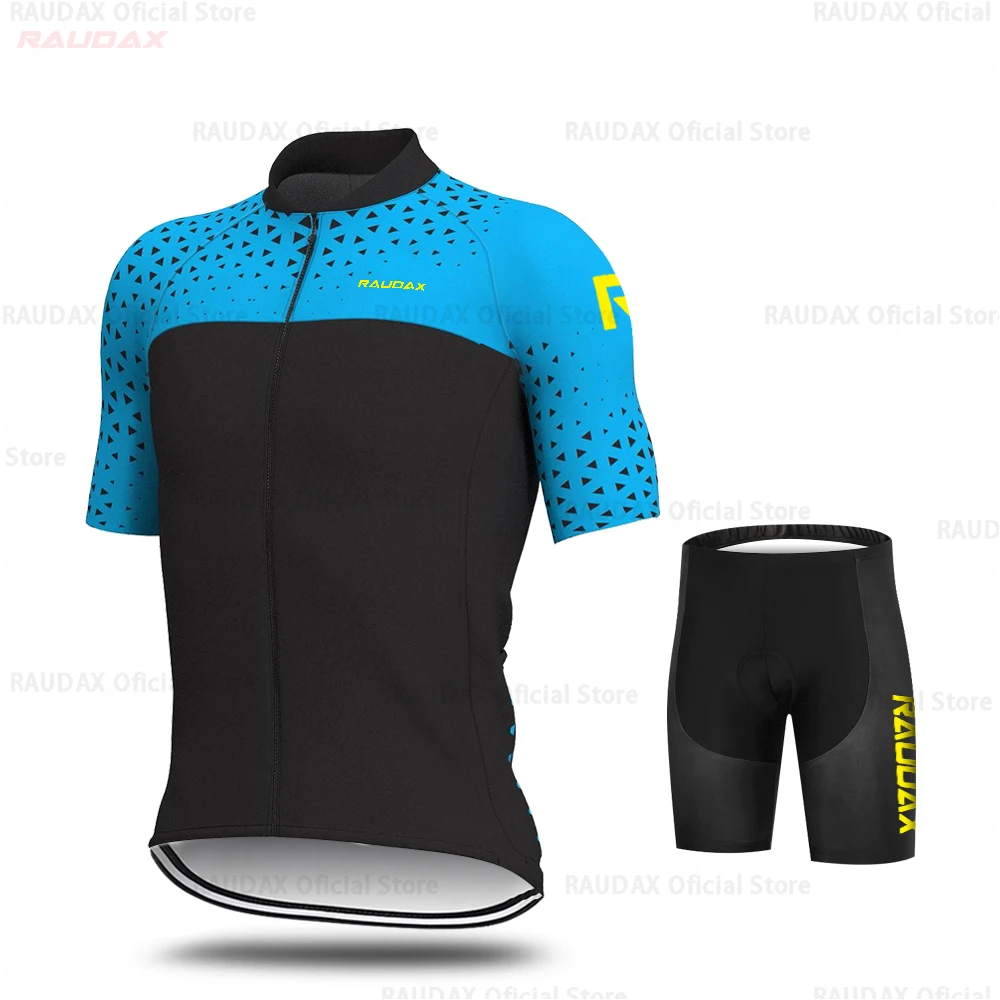 Normal cycling set Aleing Для Мужчин's майки спортивные комплект одежда для велоспорта Pro Team MTB велосипедные шорты, велосипедный майки для триатлона Ropa Ciclismo - Цвет: Normal cycling set