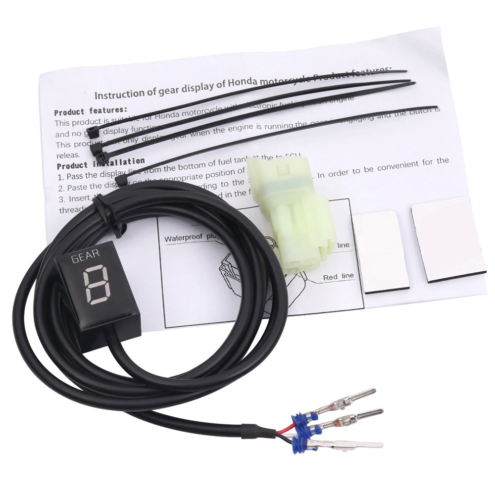 

Motorcycle Gear Display Meter Gear Indicator For Honda CBR CB500X CB400SF CB650F CB1300 CBR600RR CB1000R Cb650r VFR800