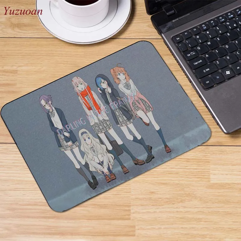 Yuzuoan Darling in the Franxx аниме большая акция Россия дизайн игровой коврик для мыши