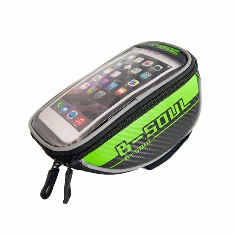 Небольшой размер сенсорный экран велосипедные сумки MTB горный велосипед Рама