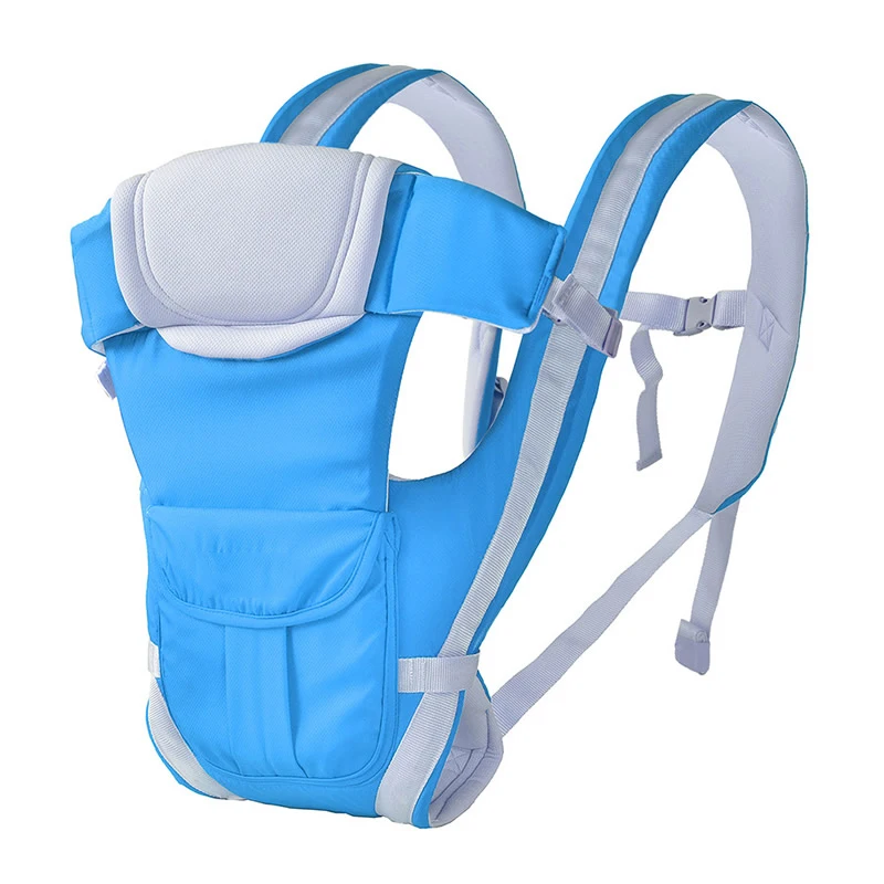 

0-36 Months Breathable Front Facing Kangaroo Baby Carrier Adjustable Baby Sling Wrap Backpack Safety Carrier for Travel