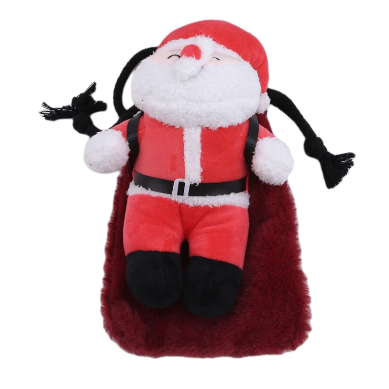 

Lovely Santa Cellphone Bag Cute Santa Claus Hanging Bag Xmas Decoration Packet Cellphone Accessory