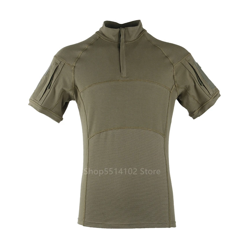 Новинка лета 2020 Мужская военная форма камуфляжная рубашка с лягушкой армейский