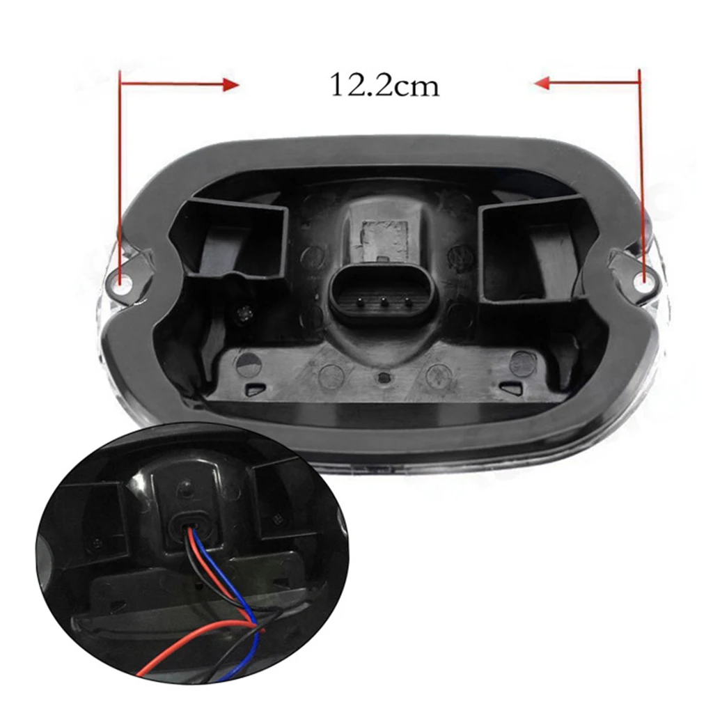 

1 Piece Motorcycle LED Rear & Brake Tail Light For Harley FLHRC 2009-2013 Clear Lens
