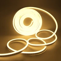 neon strip eu 220v 240v waterproof outdoor garden night lamp whitewarm white 2835 120ledsm flexible tape ribbon led strip