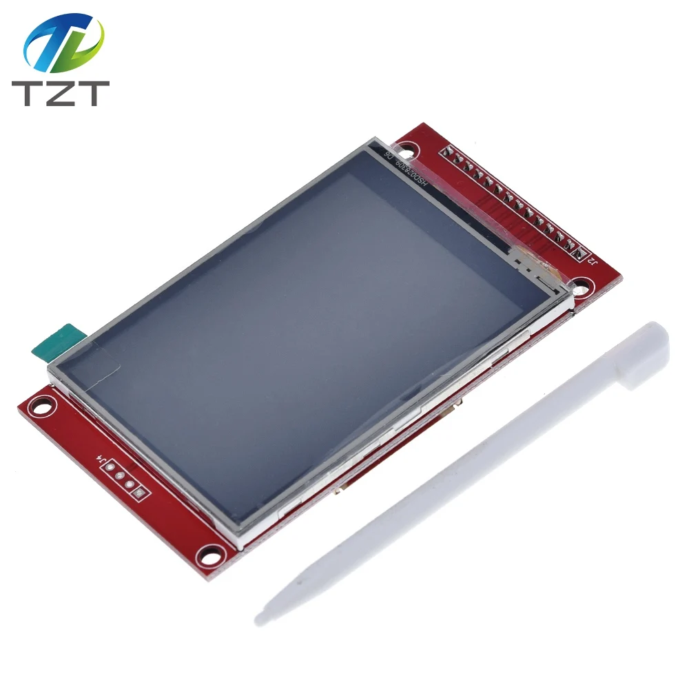 TZT 240x320 2 8 &quotSPI TFT LCD Сенсорная панель Серийный порт Модуль с печатной платой ILI9341 5
