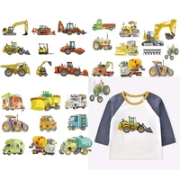 diy cars patches iron on transfers heat press appliqued t shirt dresses accessory badges children gift washable patch