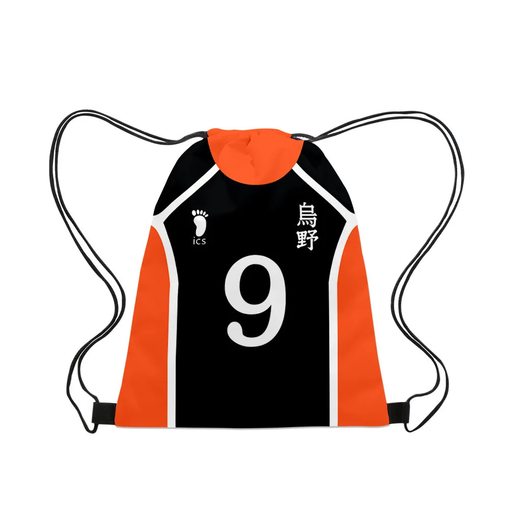 

Japan Anime Haikyuu Cosplay Pullout Bag Nekoma High School Kozume Kenma Kuroo Waterproof Shoulder Student Bundle Schoolbag