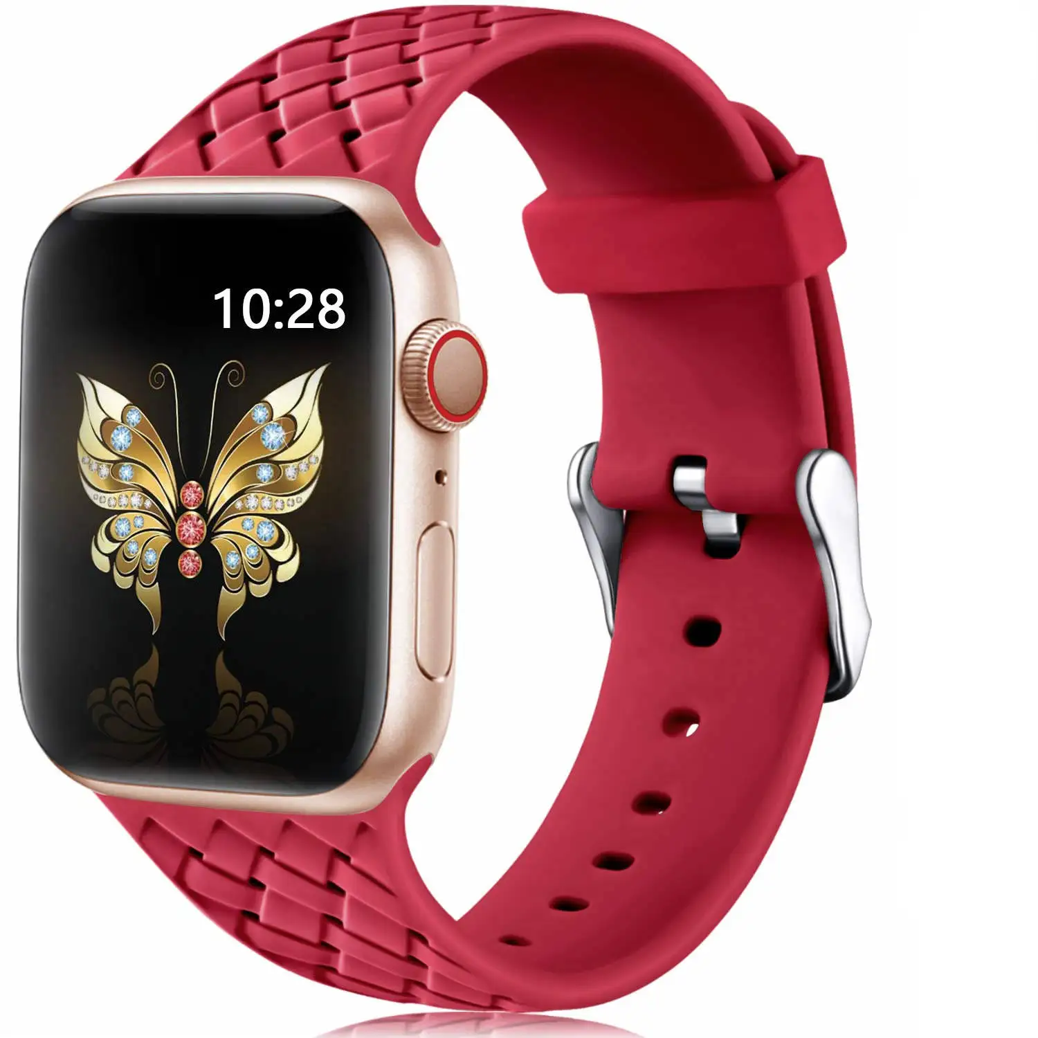 Силиконовый ремешок для apple watch 5 4 3 ремешок 44 мм 40 мм iwatch ремешок 5 42 мм 38 мм браслет pulseira correa ремешок для часов