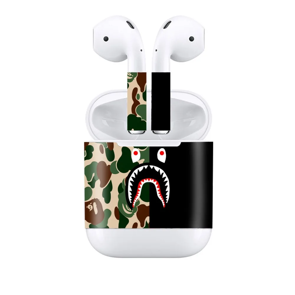 Новая модная наклейка для Apple Airpods наклейка на кожу виниловая наклейка