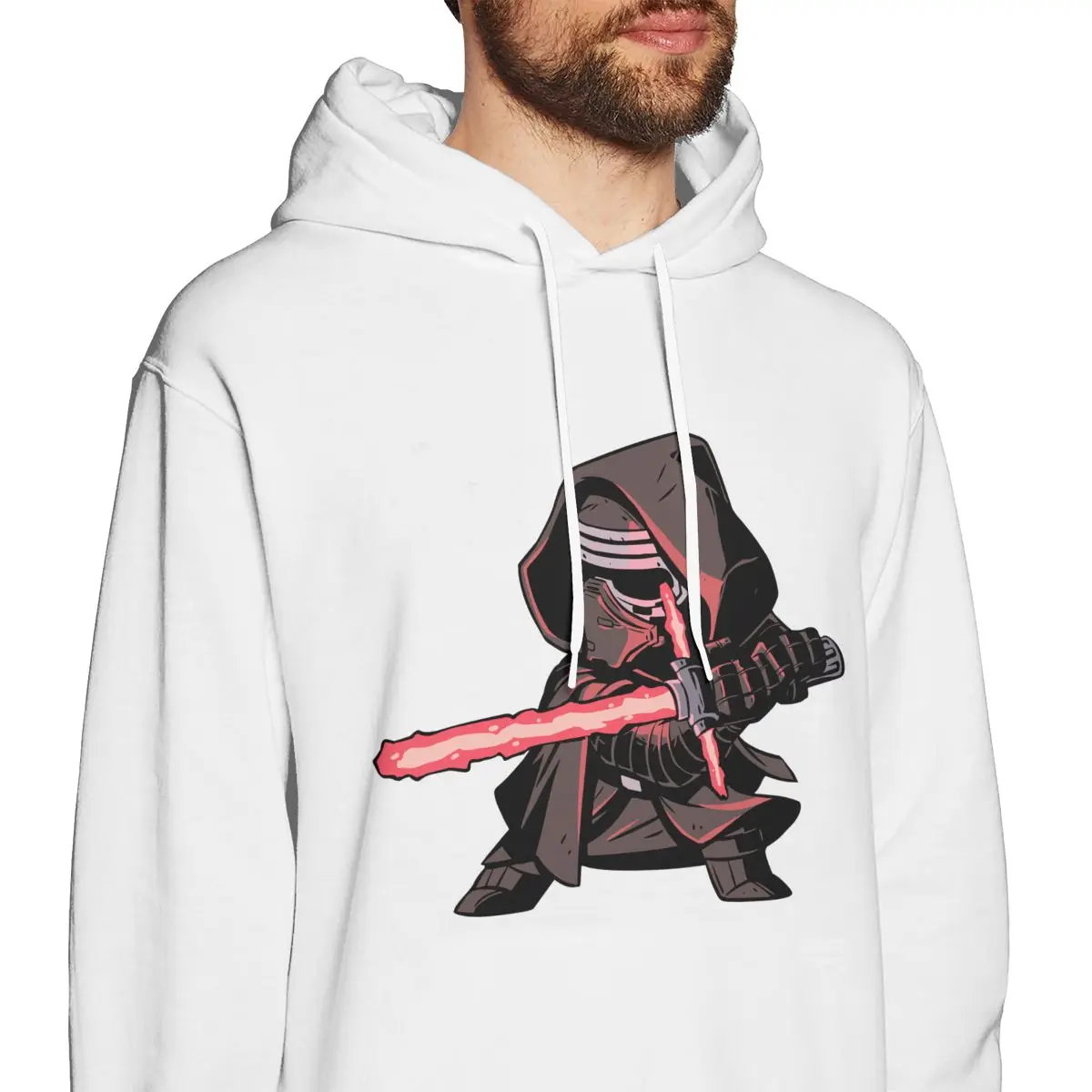 

NOISYDESIGNS 2019 Fashion Men Hoodies Star Kylo Anime Printing Sweatshirts Boys Students Streetwear Pullover Sudadera Hombre