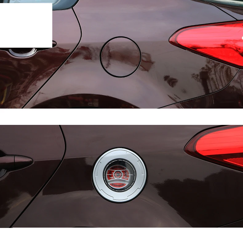 Lsrtw2017 Abs Car Transparent Fuel Tank Cap Cover for Kia Cerato K3 Interior Forte Accessories 2012 2018 Auto Styling | Автомобили и