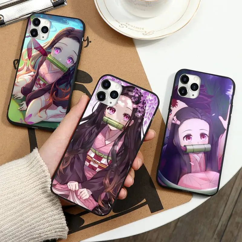 

Demon Slayer Yazuko Japan anime Phone Case For iphone 12 11 13 7 8 6 s plus x xs xr pro max mini