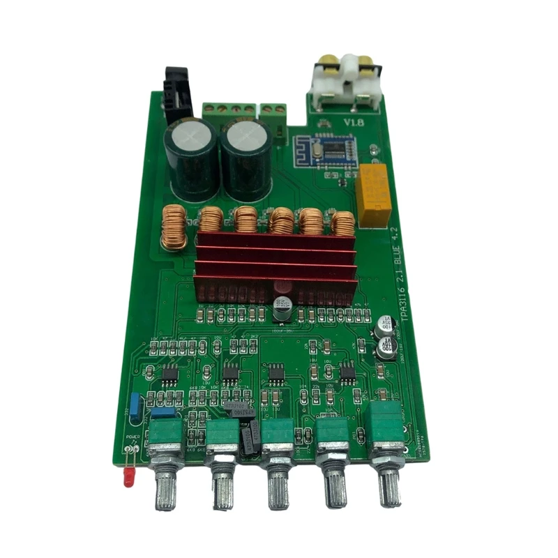 Плата усилителя мощности DP1 TPA3116 D2 цифровой 2 1 канальный стерео Bluetooth аудио 5 0 50 Вт *
