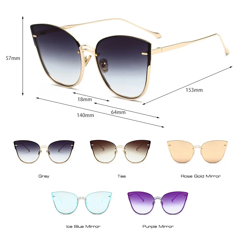 Женские солнцезащитные очки кошачий глаз | Аксессуары для одежды