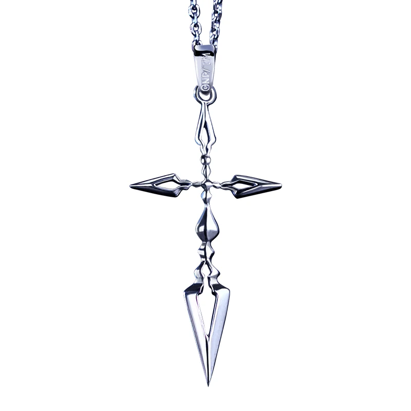 

Anime Fate/stay night Altria Pendragon Cosplay Game Necklace Men Women Pendant Fashion Student Take Photo Props Xmas Gifts