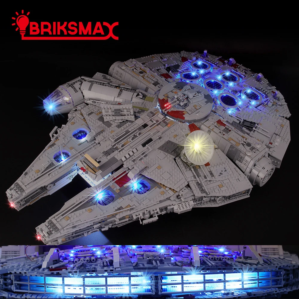 BriksMax светильник комплект для 75192 с изображением из Звездных войн Ultimate