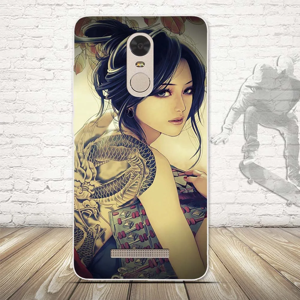 Мягкий силиконовый чехол с 3d-рисунком защитный для сотового телефона Xiaomi Redmi Note 3