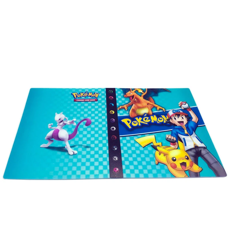 Only Album-Q Pokemon 240 шт. держатель карт Детские Альбомы для детей Коллекция альбом книга Игра коллекционная карточка игры покемон - Цвет: Only Album-Q