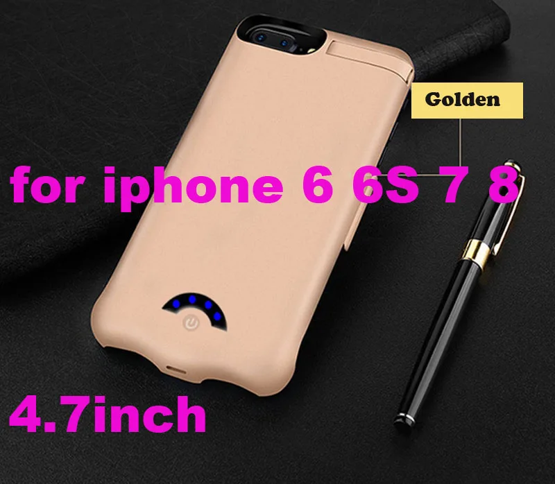 for iphone 6 7 8 10000 мАч чехол для зарядного устройства для iPhone 6 6s 7 8 X чехол для аккумулятора телефона зарядное устройство для iPhone 6 6s 7 8 Plus внешний аккумулятор чехол - Цвет: for iphone 6 7 8