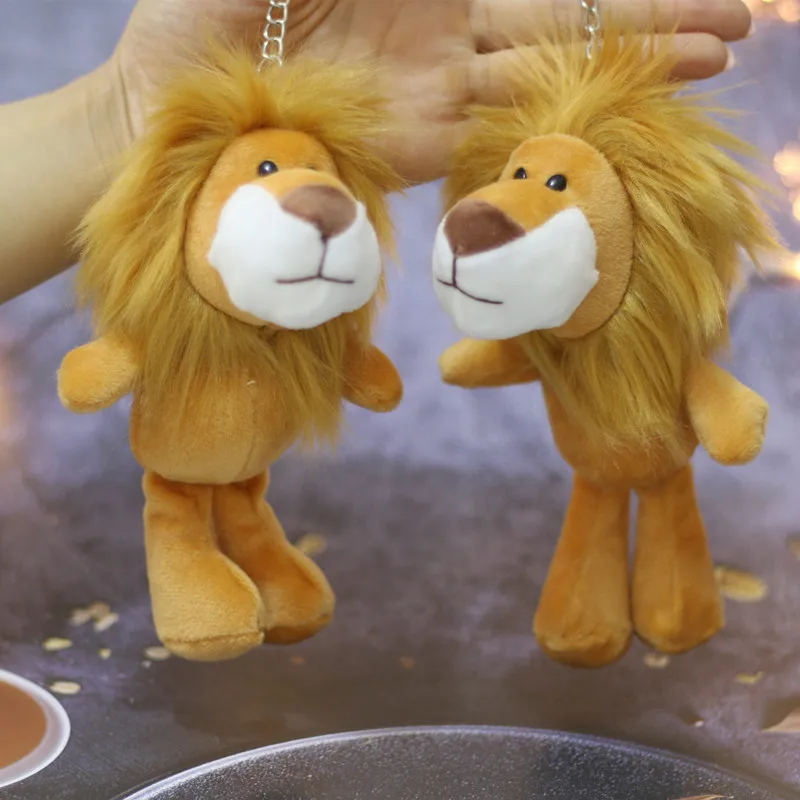 

cool new popular Cute Star same style lion pendant good quality Exquisite Keychain soft Soothing doll christmase birthday gift