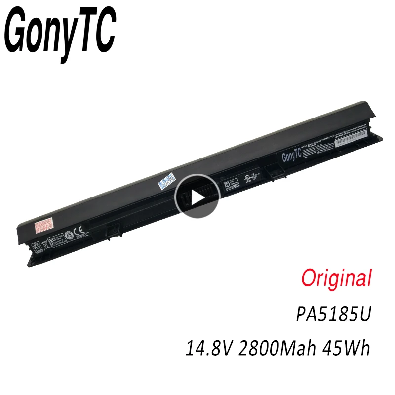 14 8 V 2800 мА/ч PA5185U PA5185U-1BRS Аккумулятор для ноутбука TOSHIBA Satellite C50 C50-A C50-B C55D C55T C55 C50-B-14D
