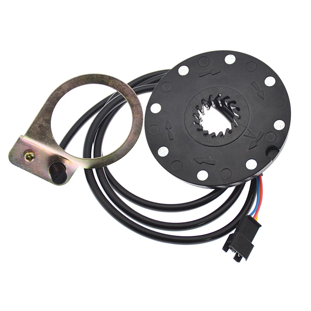 

Electric Bicycle Pedal Accessory 5/8/12 Magnets E-bike PAS System Assistant Sensor Speed Pulse Sensor Black Color E-bike Parts