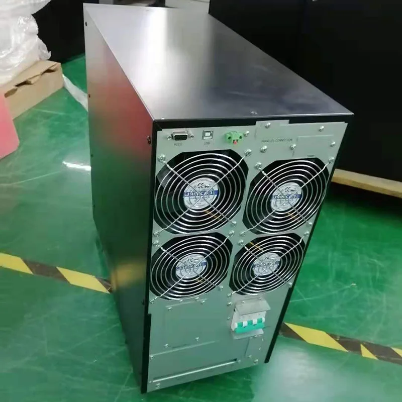 3 фазы 10 ква В постоянного тока онлайн-стиль внешняя батарея чистый