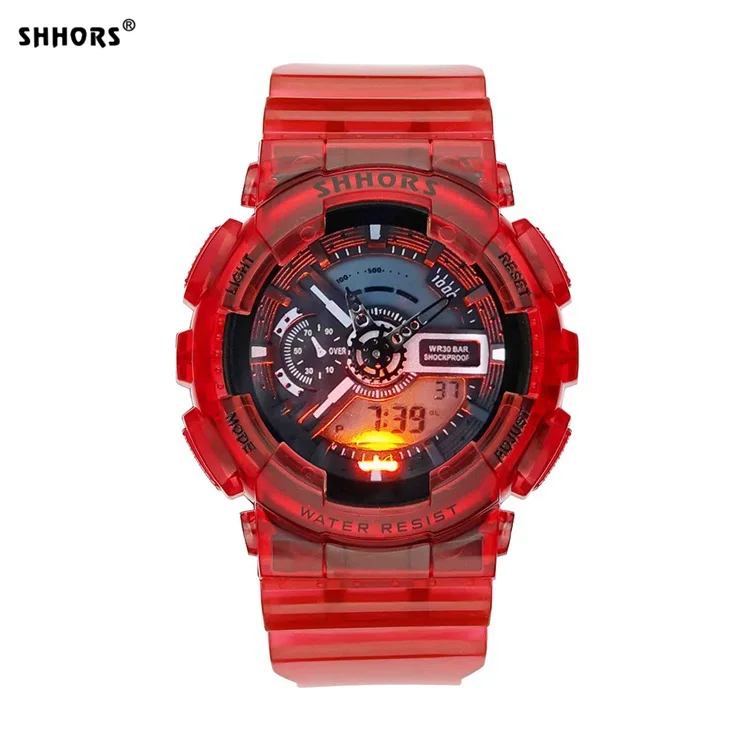 

SHHORS 692B New Needle Unisex Sports Watch Fashion Multifunctional Creative Men's and Women's Watch