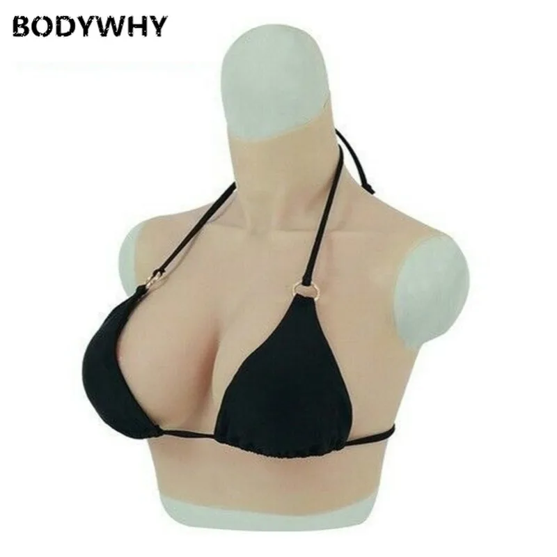 New Silicone Breast Form Artificial Fake bra Realistic Soft Boobs Crossdresser Transgender Queen Transvestite Mastectomy Bra