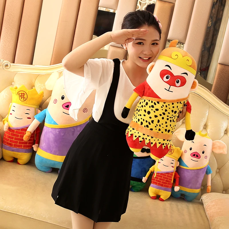 Candice guo! Супер милая плюшевая игрушка мультяшная длинная подушка для тела