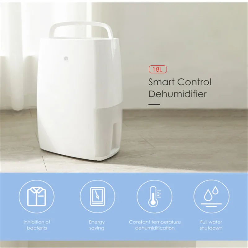 Оригинальный Xiaomi zhibay умный Электрический Осушитель воздуха Mute MultiMode сухой