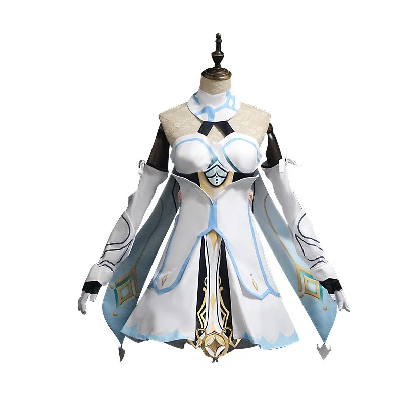 

Genshin Impact Game Cosplay Traveler Cosplay Lumine Costume Carnival Halloween Girl Women Game Ying Dress Performance Outfit