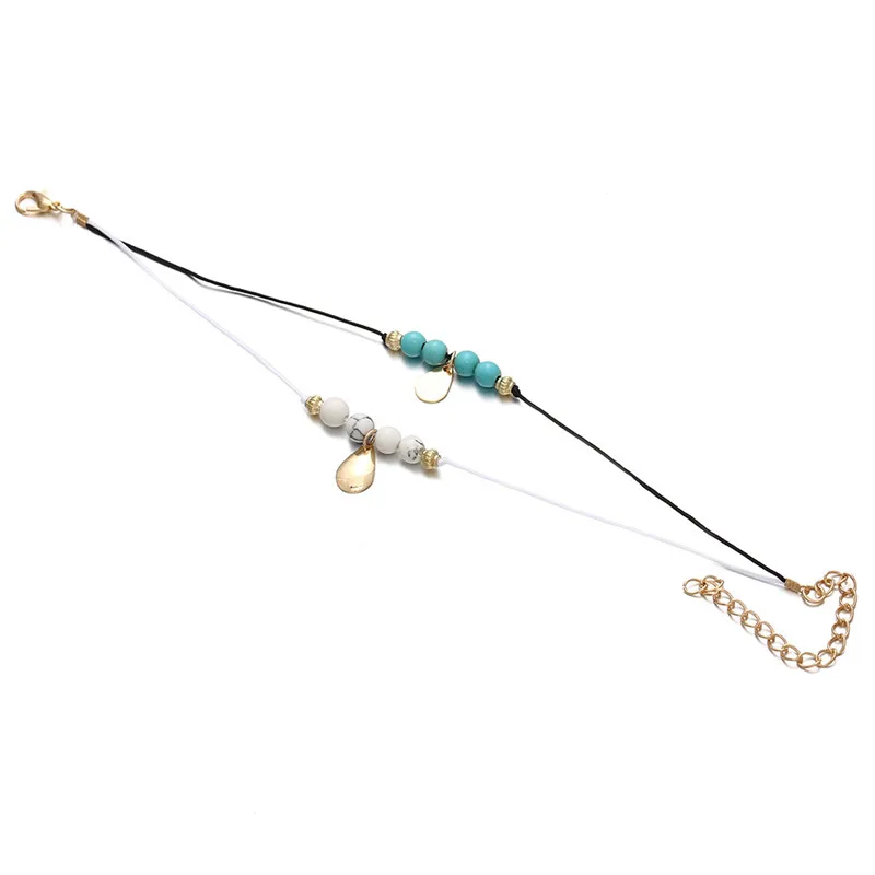 Женский винтажный браслет 2 шт./лот ручной в богемном стиле из натурального