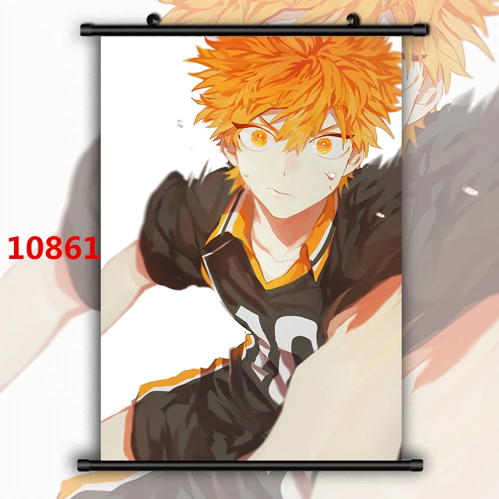 Haikyuu! Kageyama Tobio x Hinata Shouyou Аниме Манга HD печать на стене постер свиток | Дом и сад