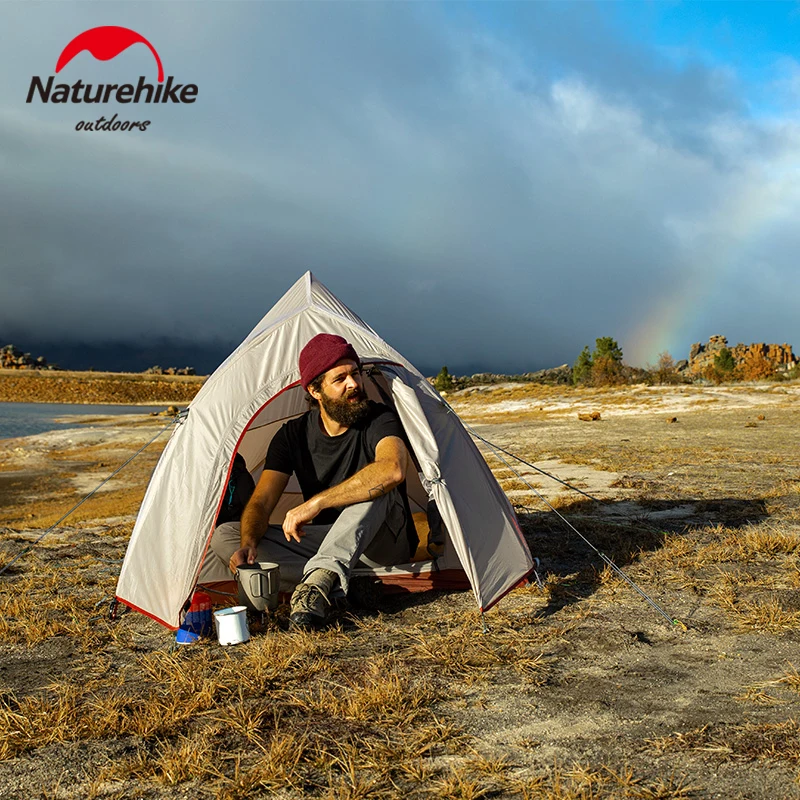 Палатка Naturehike Cloud Up туристическая Ультралегкая улучшенная двухслойная
