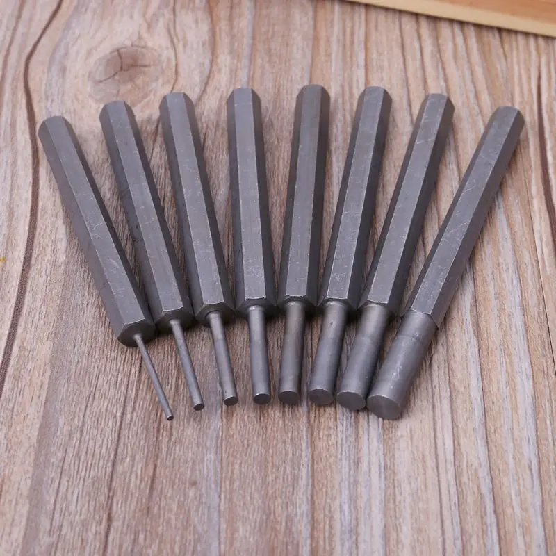 18 шт./компл. прочный корпус из латуни Сталь сверла Центр направляющий штифт удар