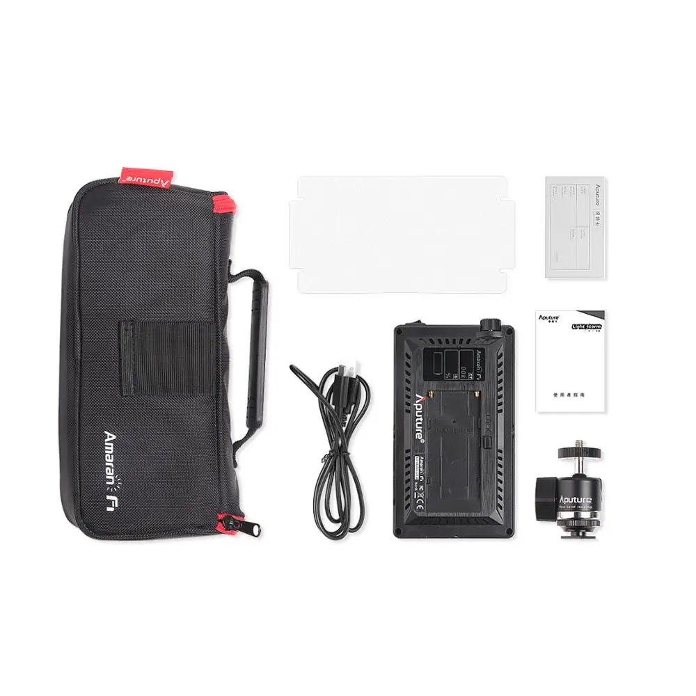 Aputure Amaran AL-F7 светодиодный светильник Панель 3200-9500K бесступенчатый Диммируемый CRI