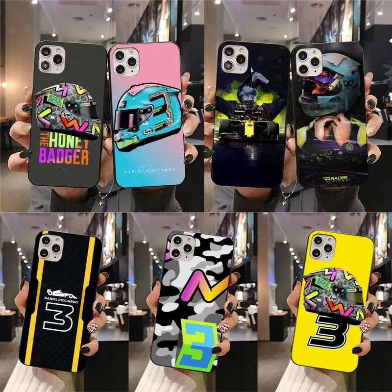 Чехол для телефона F1 Racing Daniel Ricciardo 3 чехол iphone 13 12 11 Pro Mini XS Max 8 7 Plus X SE 2020 XR | Мобильные