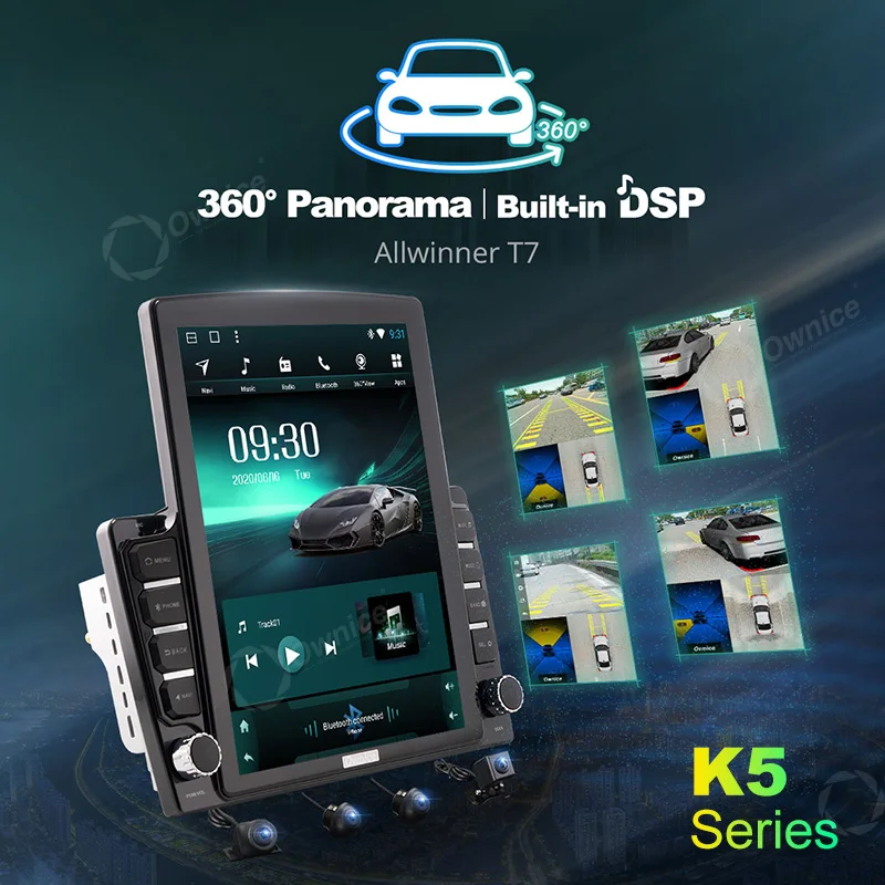 Автомобильный радиоприемник Nano Vertical Ownice Android 10 0 2din для Buick LaCrosse 2009-2013