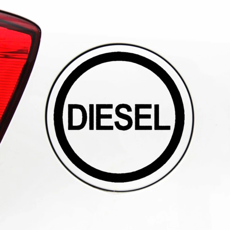 Автомобильные Стикеры заполнение дизельного топлива креативные забавные