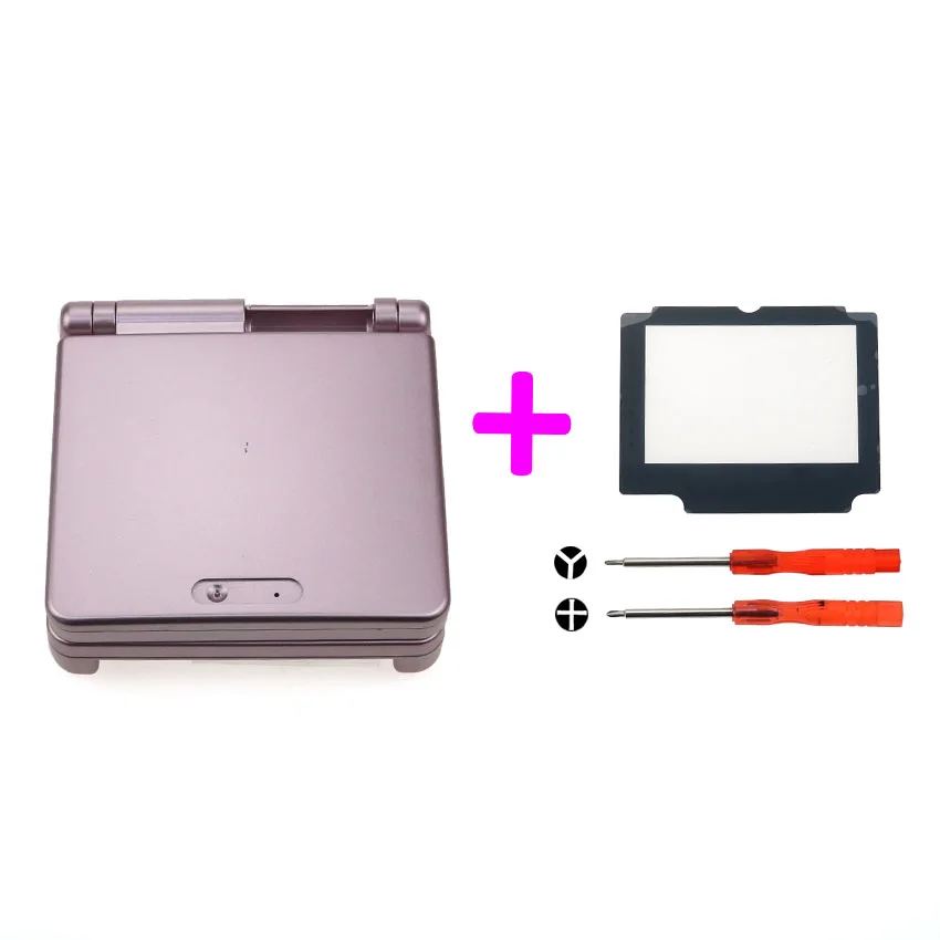 YuXi полный комплект корпус оболочка запасная часть для nintendo для Gameboy Advance SP для GBA SP чехол крышка с экраном объектив инструменты - Цвет: J